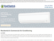 Tablet Screenshot of coolcontrol.com.au